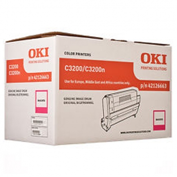 OKI C3200 42126663 Orjinal Kırmızı Drum Ünitesi 14.000 Sayfa