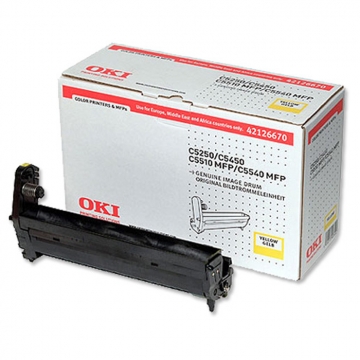 OKI C5250 42126670 Orjinal Sarı Drum Ünitesi 17.000 Sayfa