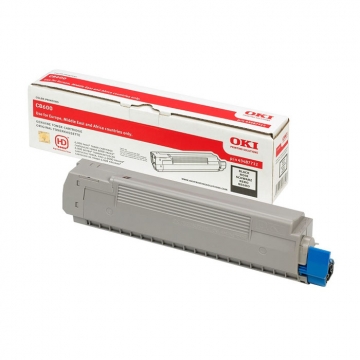 OKI C8600 43487724 Orjinal Siyah Lazer Toner 6.000 Sayfa