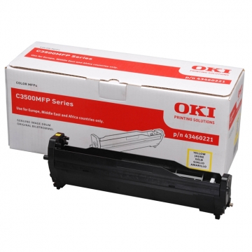 OKI C3520 43460221 Orjinal Sarı Drum Ünitesi 15.000 Sayfa