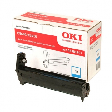 OKI C5600 43381707 Orjinal Mavi Drum Ünitesi 20.000 Sayfa