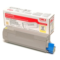 OKI C5600 43381921 Orjinal Sarı Lazer Toner 2.000 Sayfa
