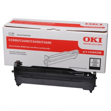 OKI C3300 C3400 43460208 Orjinal Siyah Drum Ünitesi 15.000 Sayfa