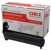 OKI C5850 43870021 Orjinal Sarı Drum Ünitesi 20.000 Sayfa