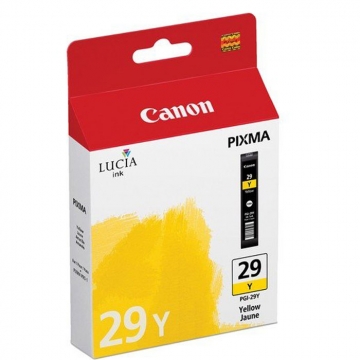 CANON 29Y PGI-29Y Orjinal Sarı Kartuş 290 Sayfa