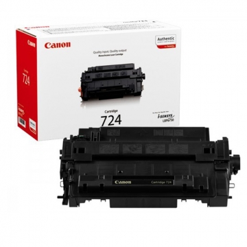 CANON 724 CRG-724 Orjinal Siyah Lazer Toner 6.000 Sayfa