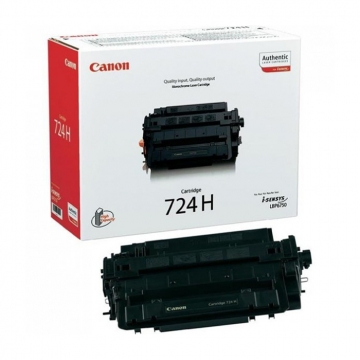 CANON 724H CRG-724H Orjinal Siyah Lazer Toner 12.500 Sayfa