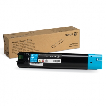 XEROX Phaser 6700 & 106R01523 Orjinal Mavi Lazer Toner 12.000 Sayfa