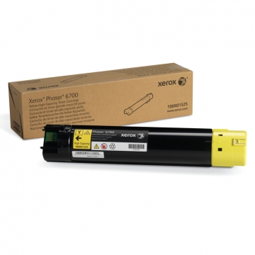XEROX Phaser 6700 & 106R01525 Orjinal Sarı Lazer Toner 12.000 Sayfa