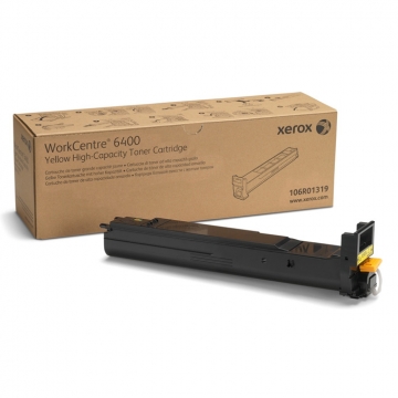 XEROX WorkCenre 6400 & 106R01319 Orjinal Sarı Lazer Toner 16.500 Sayfa