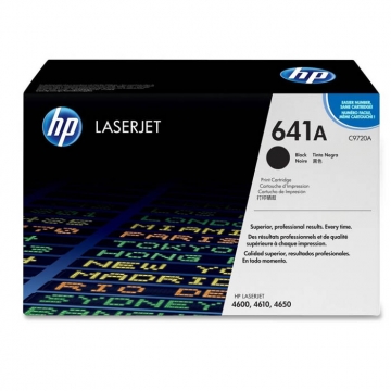 HP (Hewlett Packard) 641A C9720A Orjinal Siyah Lazer Toner 9.000 Sayfa