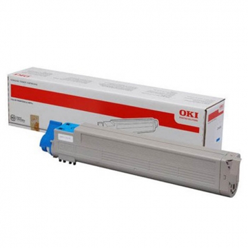 OKI C9655 43837135 Orjinal Mavi Lazer Toner 22.000 Sayfa
