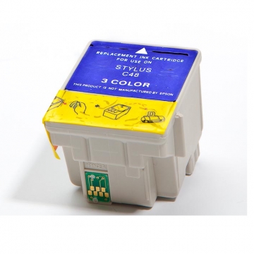 EPSON T067 > STYLUS C48 Muadil Renkli Kartuş 220 Sayfa