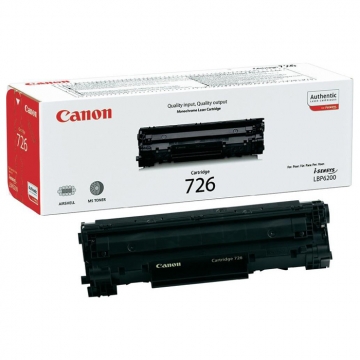 CANON 726 CRG-726 Orjinal Siyah Lazer Toner 2.100 Sayfa