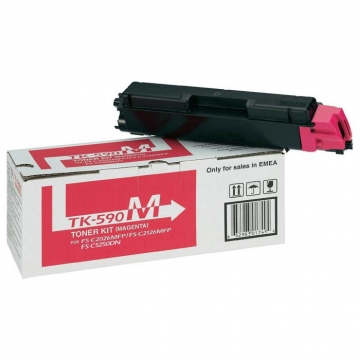 KYOCERA TK-590M Orjinal Kırmızı Lazer Toner 5.000 Sayfa