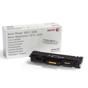 XEROX Phaser 3052 / 3225 106R02778 Orjinal Siyah Lazer Toner 3.000 Sayfa