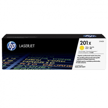 HP (Hewlett Packard) 201X CF402X Orjinal Sarı Lazer Toner 2.300 Sayfa