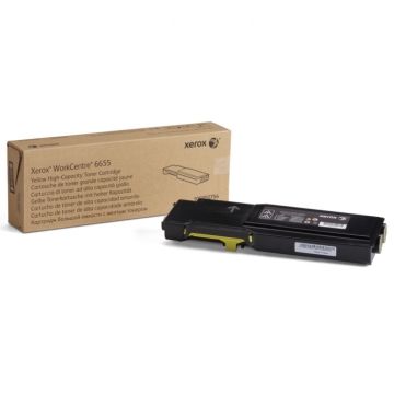 XEROX WorkCentre 6655 & 106R02754 Orjinal Sarı Lazer Toner 7.500 Sayfa
