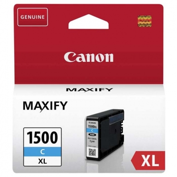 CANON PGI-1500XLC Yüksek Kapasiteli Orjinal Mavi Kartuş 1.020 Sayfa
