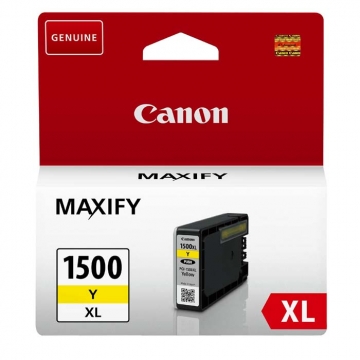 CANON PGI-1500XLY Yüksek Kapasiteli Orjinal Sarı Kartuş 935 Sayfa