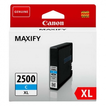 CANON PGI-2500XLC Yüksek Kapasiteli Orjinal Mavi Kartuş 1.755 Sayfa