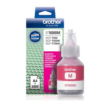 BROTHER BT5000M Orjinal Kırmızı Mürekkep Şişesi 5.000 Sayfa