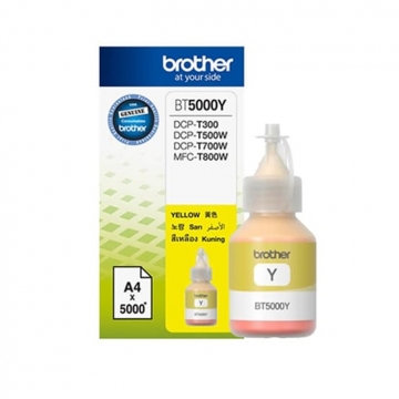 BROTHER BT5000Y Orjinal Sarı Mürekkep Şişesi 5.000 Sayfa