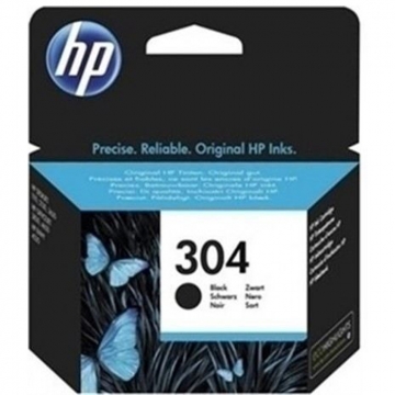 HP (Hewlett Packard) 304  N9K06A Orjinal Siyah Kartuş 120 Sayfa