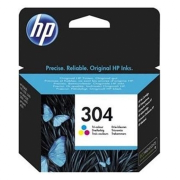 HP (Hewlett Packard) 304  N9K05A Orjinal Renkli Kartuş 100 Sayfa