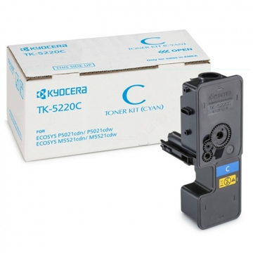 KYOCERA TK-5220C Orjinal Mavi Lazer Toner 1.200 Sayfa
