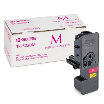 KYOCERA TK-5220M Orjinal Kırmızı Lazer Toner 1.200 Sayfa
