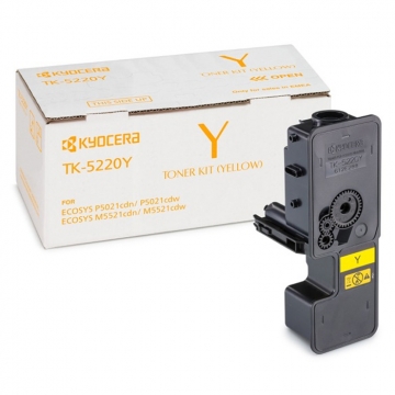 KYOCERA TK-5220Y Orjinal Sarı Lazer Toner 1.200 sayfa