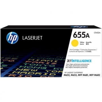 HP (Hewlett Packard) 655A CF452A Orjinal Sarı Lazer Toner 10.500 Sayfa