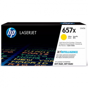 HP (Hewlett Packard) 657X CF472X Orjinal Sarı Lazer Toner 23.000 Sayfa