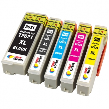 EPSON 26XL C13T26344010 Yüksek Kapasiteli Muadil Sarı Kartuş 700 Sayfa