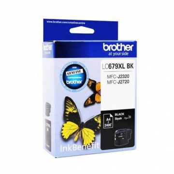 BROTHER LC-679XLBK Yüksek Kapasiteli Orjinal Siyah Kartuş 2.400 Sayfa