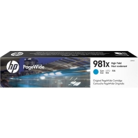 HP (Hewlett Packard) 981X L0R09A Orjinal Mavi Kartuş 10.000 Sayfa