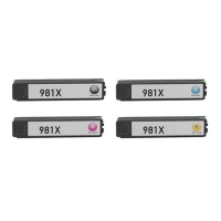 HP (Hewlett Packard) 981X L0R12A Muadil Siyah Kartuş 11.000 Sayfa