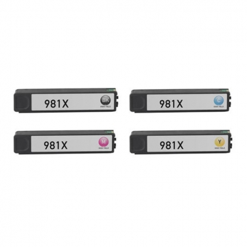 HP (Hewlett Packard) 981X L0R12A Muadil Siyah Kartuş 11.000 Sayfa
