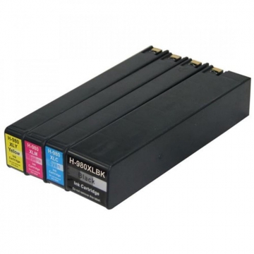 HP (Hewlett Packard) 980XL D8J09A Muadil Sarı Kartuş 6.600 Sayfa