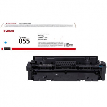 CANON CRG-055C Orjinal Mavi Lazer Toner 2.100 Sayfa