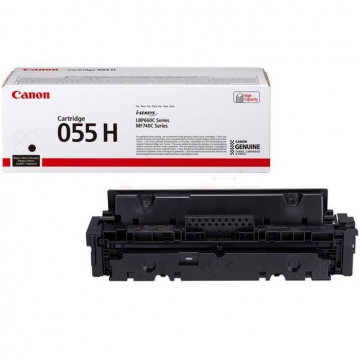 CANON CRG-055HBK Orjinal Siyah Lazer Toner 7.600 Sayfa