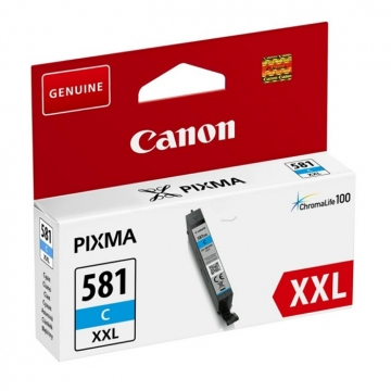 CANON CLI-581C XXL Orjinal Mavi Kartuş 822 Sayfa