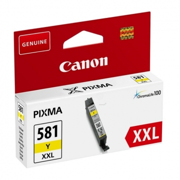 CANON CLI-581Y XXL Orjinal Sarı Kartuş 813 Sayfa
