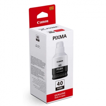 CANON GI-40BK Orjinal Siyah Mürekkep Şişesi 6.000 Sayfa