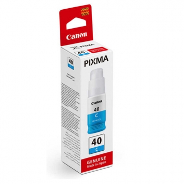 CANON GI-40C Orjinal Mavi Mürekkep Şişesi 7.700 Sayfa 