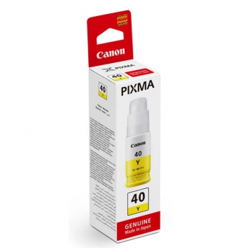 CANON GI-40Y Orjinal Sarı Mürekkep Şişesi 7.700 Sayfa