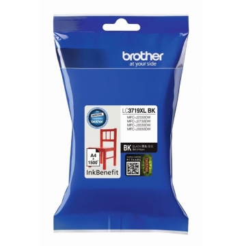 BROTHER LC-3719BKXL Yüksek Kapasiteli Orjinal Siyah Kartuş 3.000 Sayfa