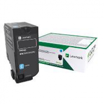LEXMARK CX725 84C5HC0 Yüksek Kapasiteli Orjinal Mavi Lazer Toner 16.000 Sayfa