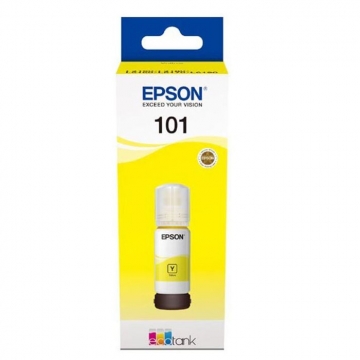 EPSON 101 C13T03V44A Orjinal Sarı Mürekkep Şişesi 70 Mlgr. 6.000 Sayfa